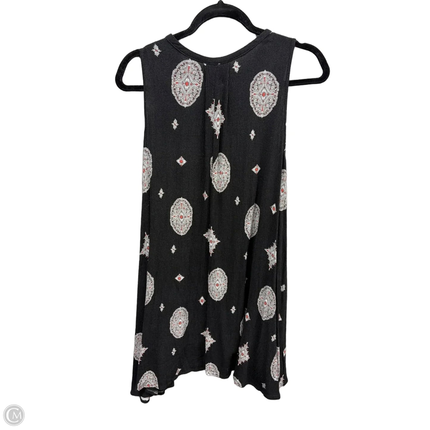 Tunic Sleeveless By Free People In Black, Size: Sp