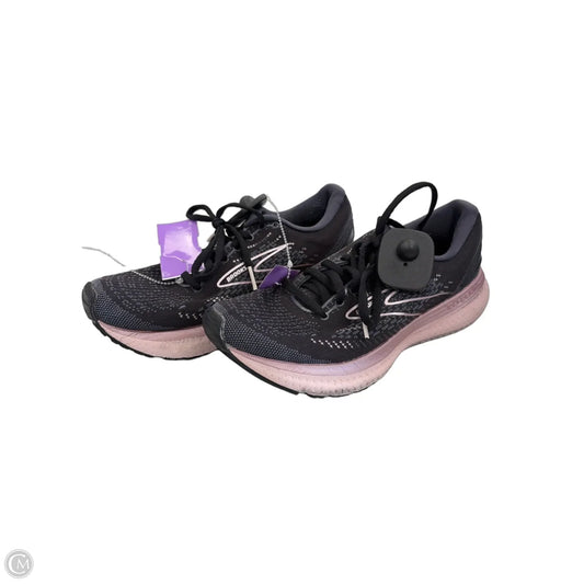 Shoes Athletic By Brooks In Black & Pink, Size: 7.5