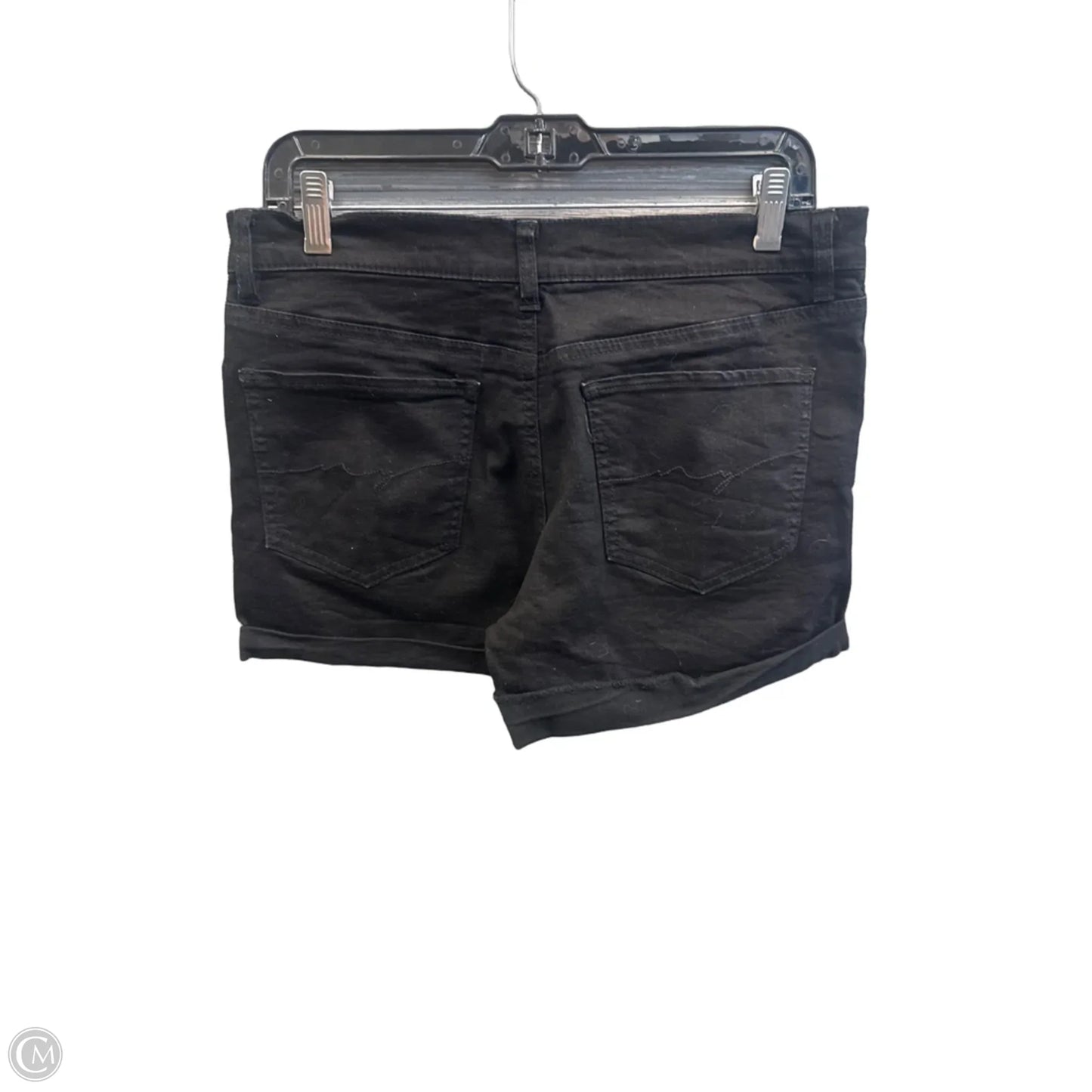 Shorts By Clothes Mentor In Black Denim, Size: 8