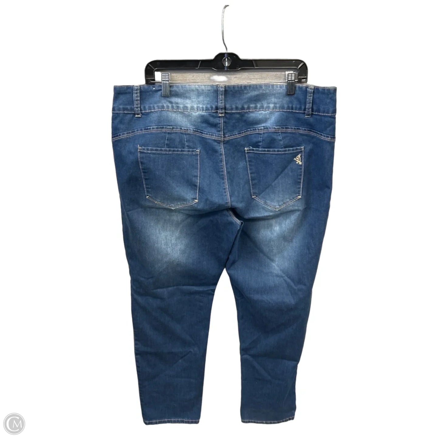 Jeans Skinny By Clothes Mentor In Blue Denim, Size: 24