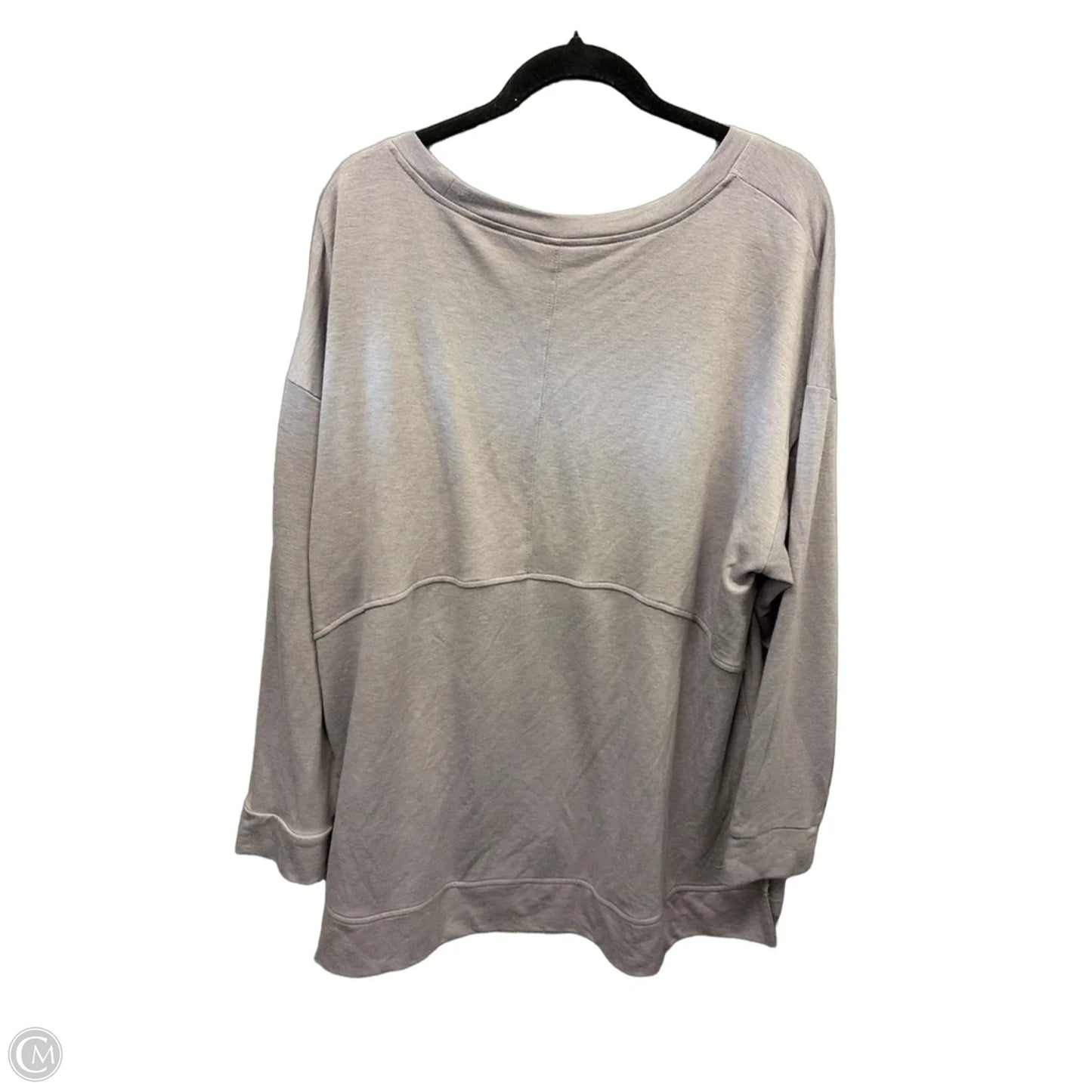 Top Long Sleeve By Rbx In Purple, Size: 2x