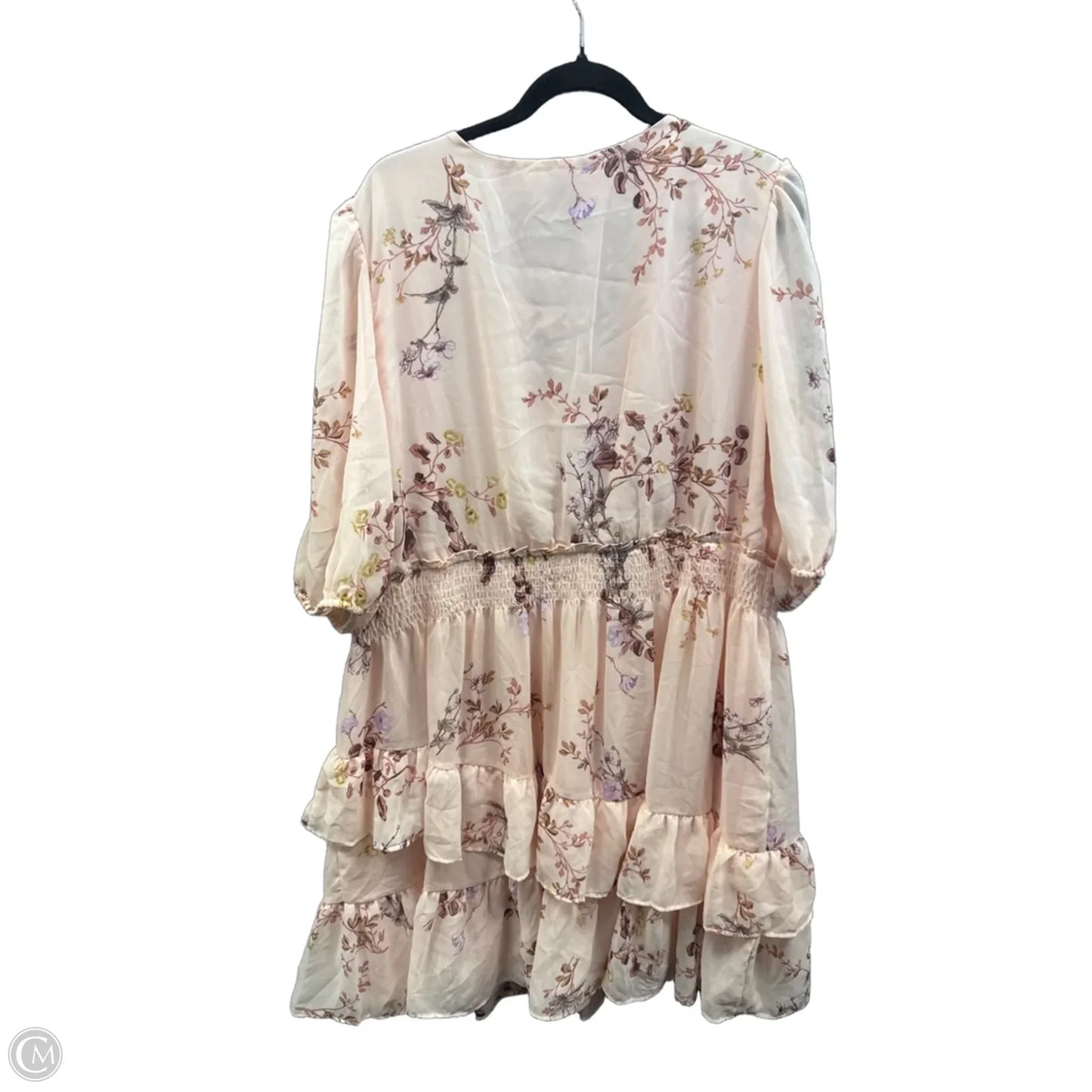 Dress Casual Midi By Taylor In Pink, Size: 3x