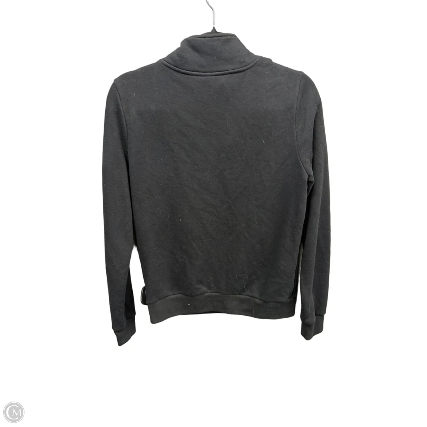 Sweatshirt Collar By Pink In Black, Size: Sp