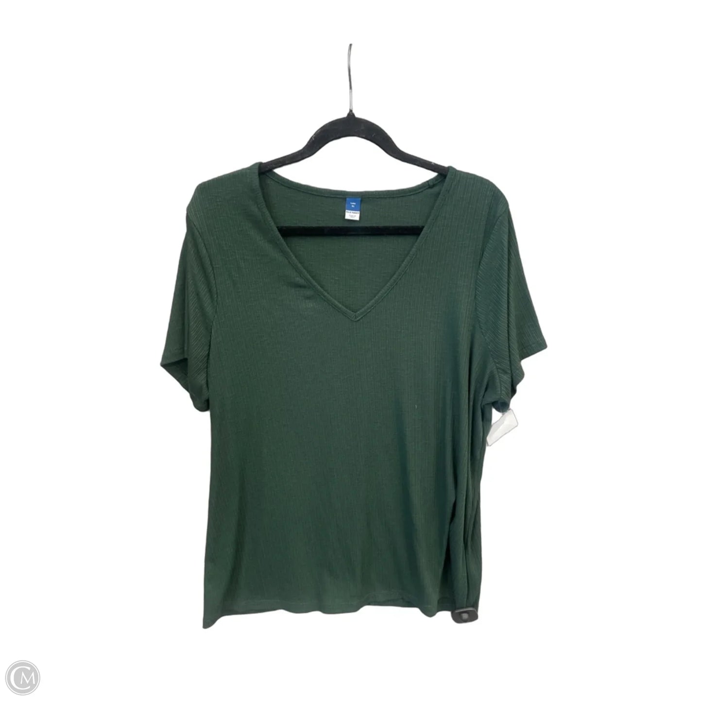 Top Short Sleeve By Old Navy In Green, Size: Xl