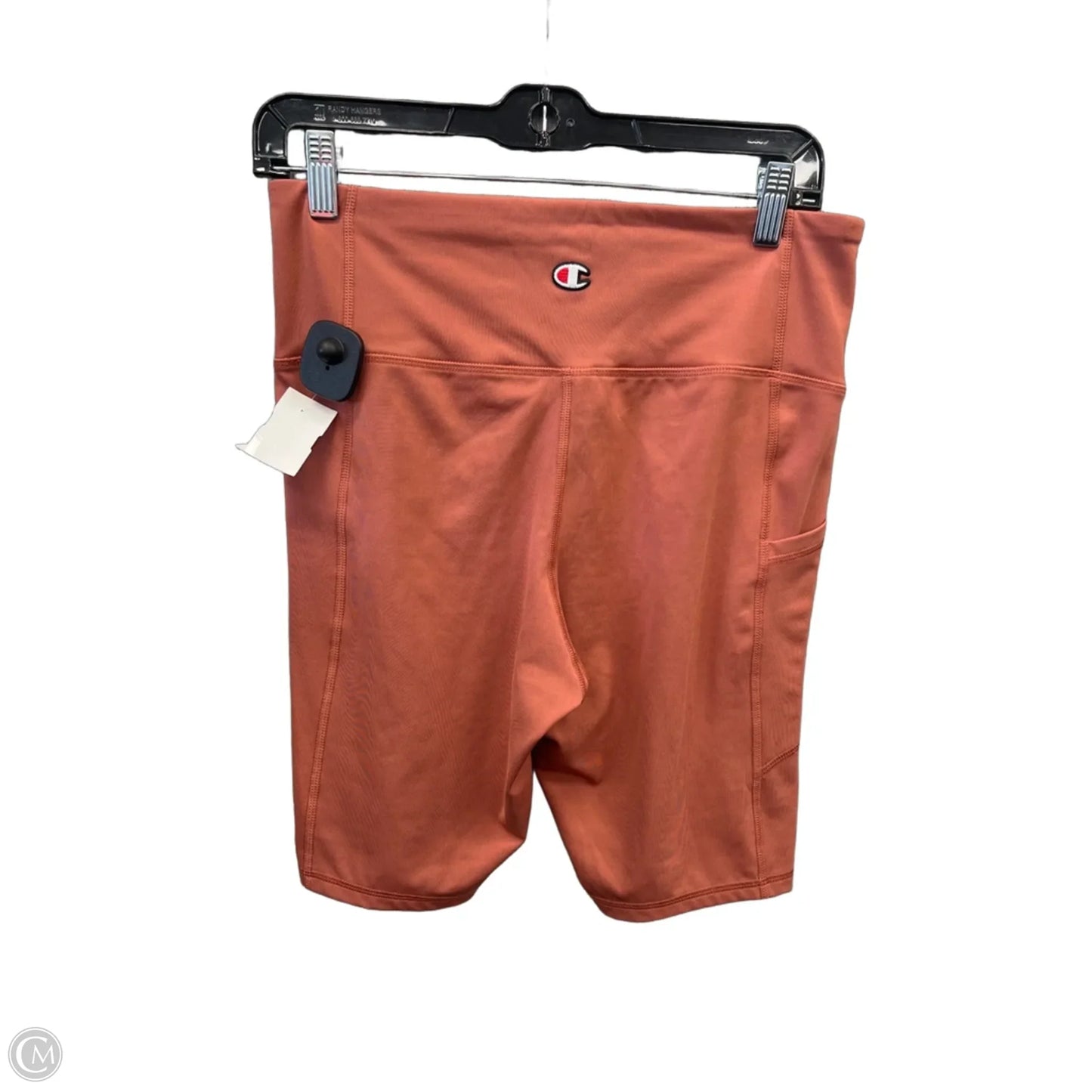 Athletic Shorts By Champion In Red, Size: L