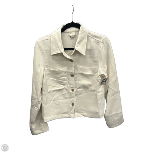Top Long Sleeve By A New Day In White, Size: S