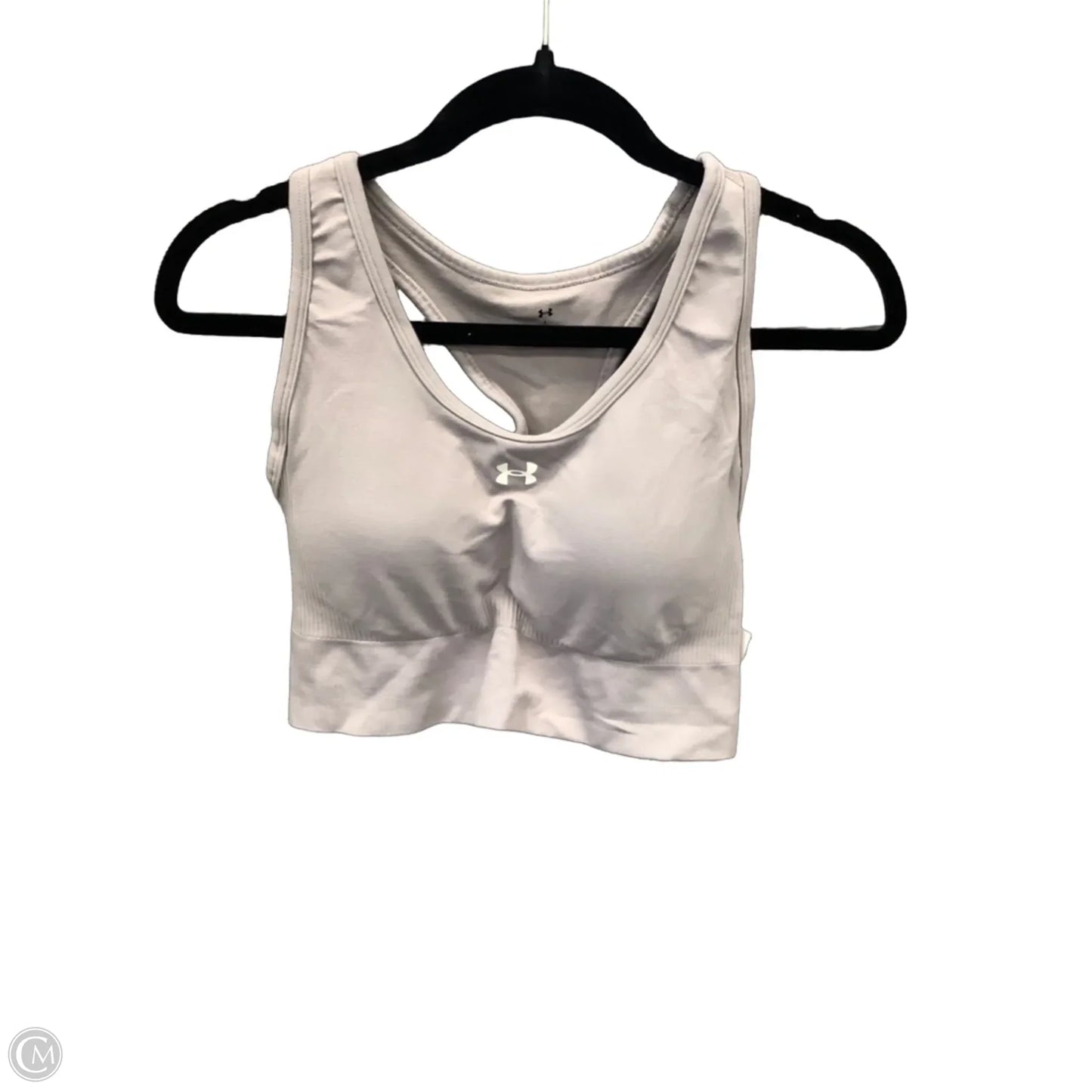 Athletic Bra By Under Armour In Beige, Size: L