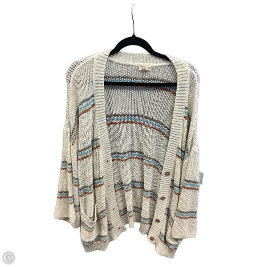 Cardigan By Pol In Multi-colored, Size: L