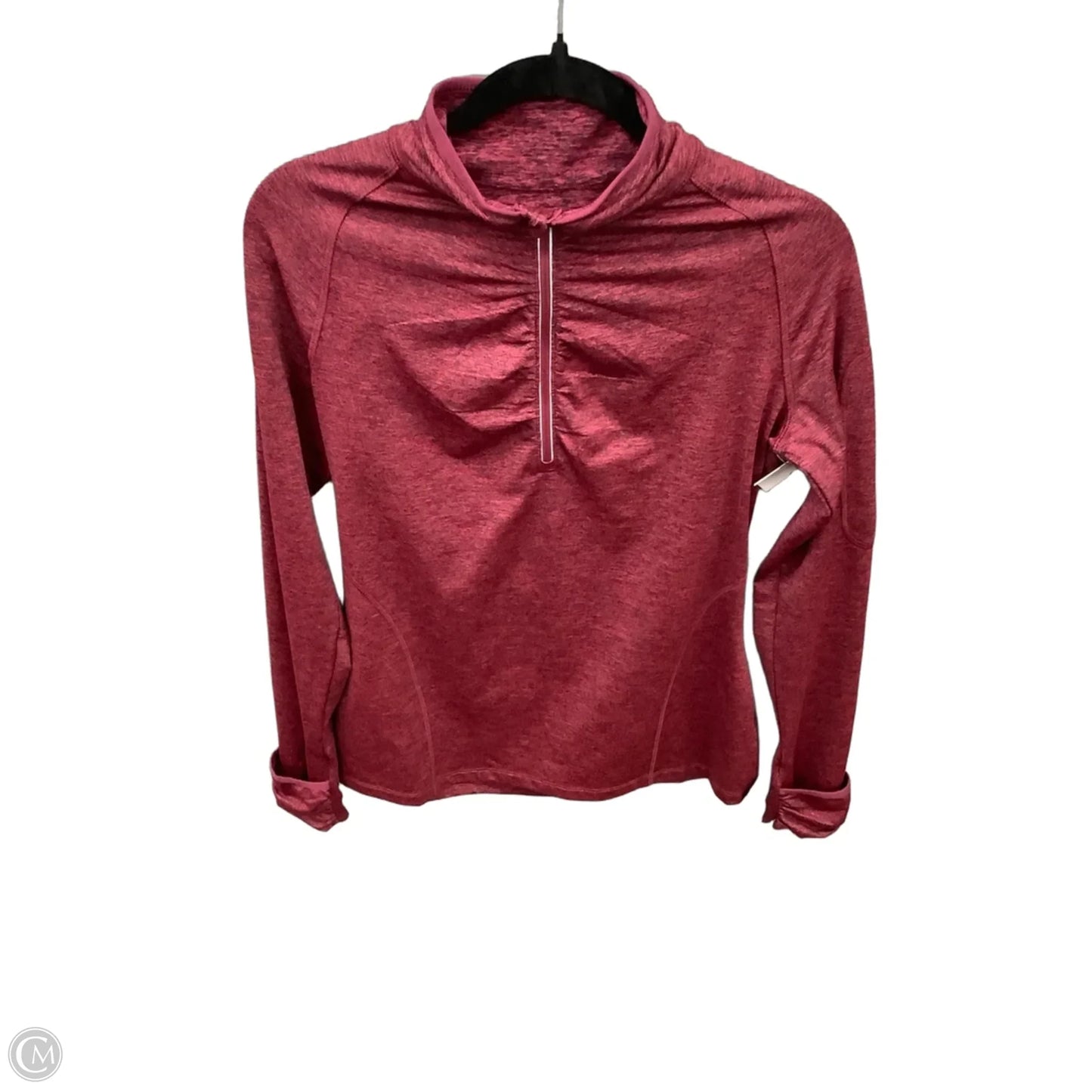 Athletic Sweatshirt Collar By Kirkland In Maroon, Size: M