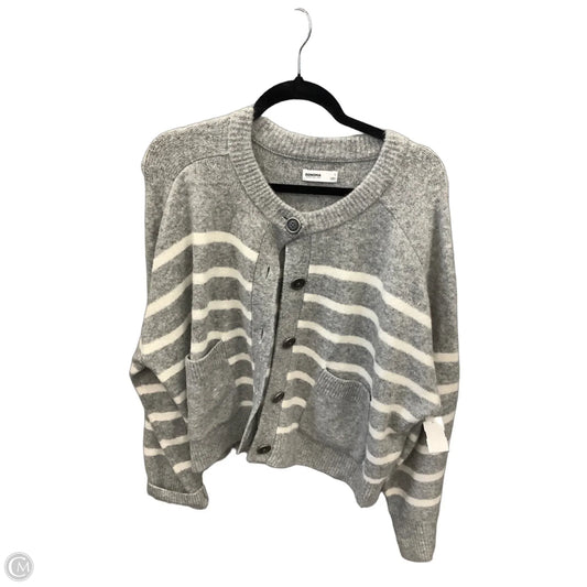 Sweater By Sonoma In Grey & White, Size: L