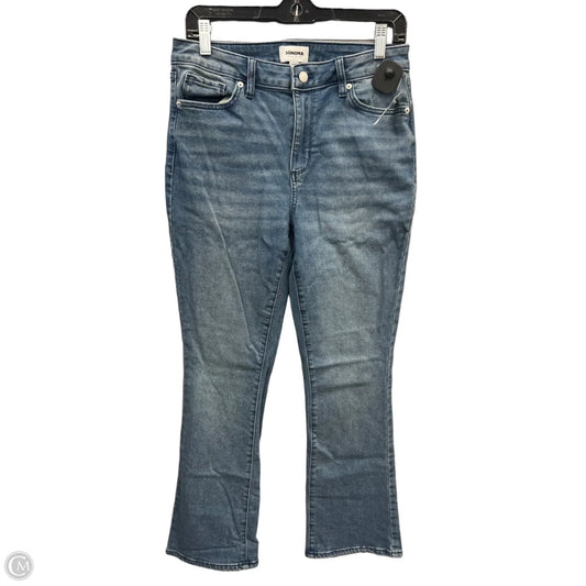 Jeans Boot Cut By Sonoma In Blue Denim, Size: 10