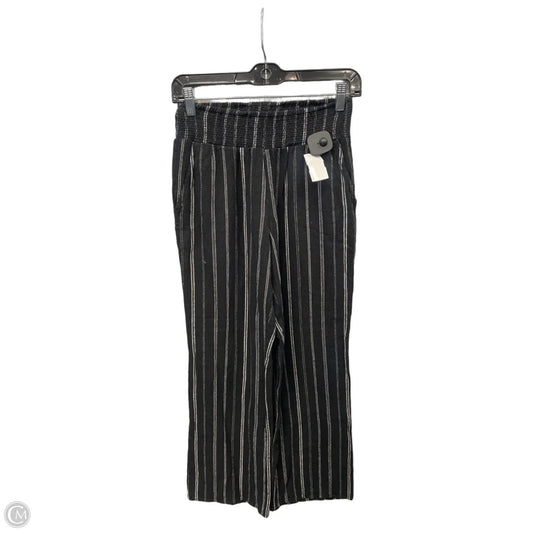 Pants Wide Leg By Maurices In Black & White, Size: Xs
