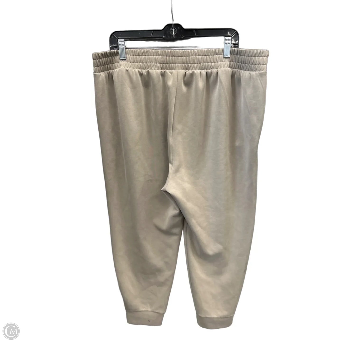 Athletic Pants By Avia In Taupe, Size: Xxl