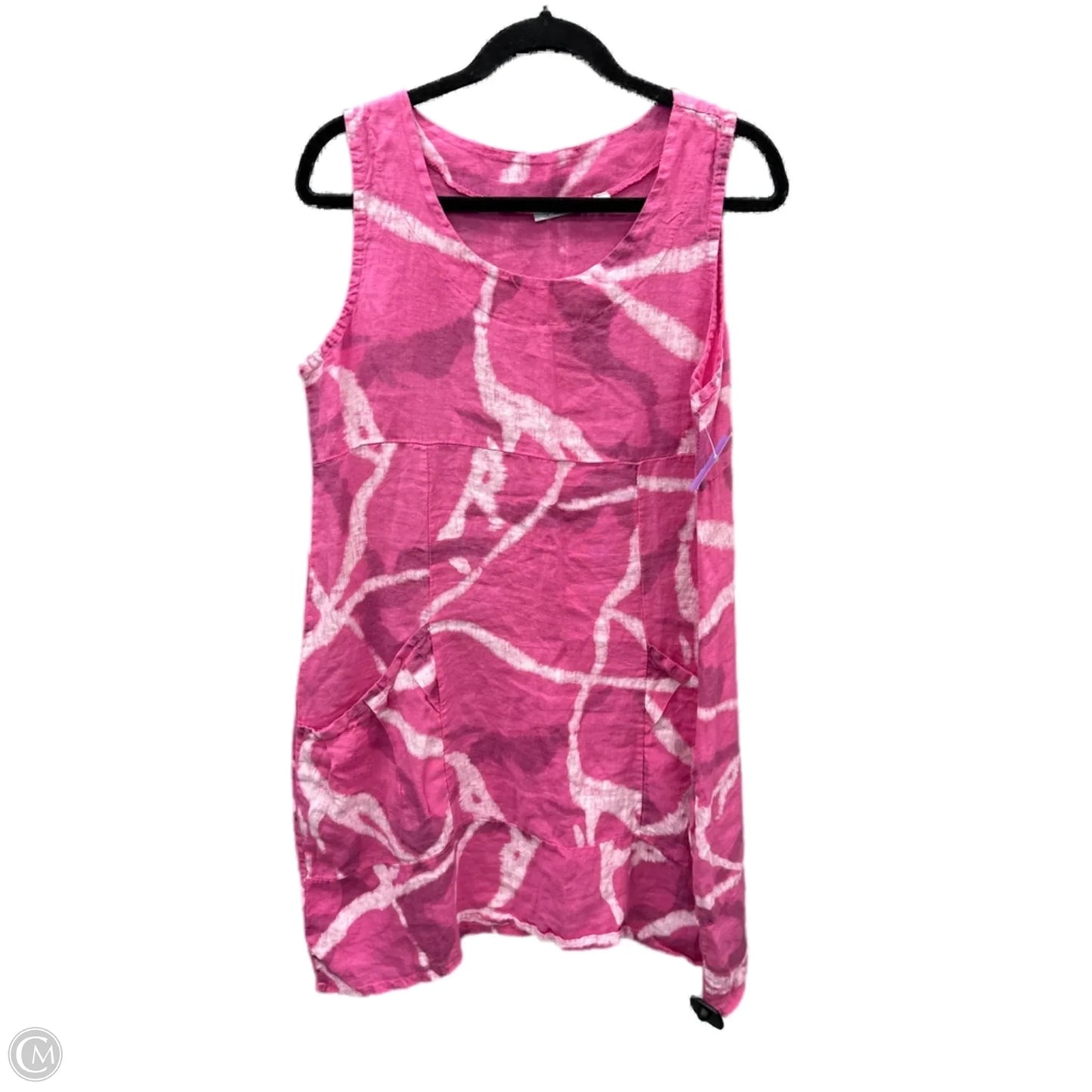 Dress Casual Midi By Clothes Mentor In Pink, Size: M