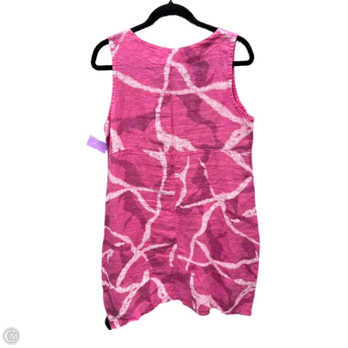 Dress Casual Midi By Clothes Mentor In Pink, Size: M