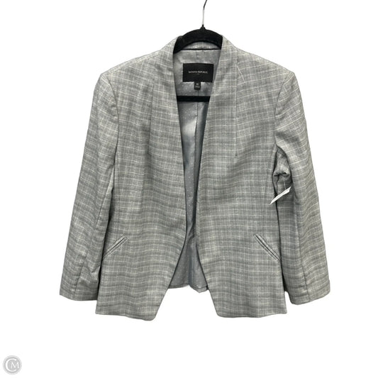 Blazer By Banana Republic In Grey, Size: M
