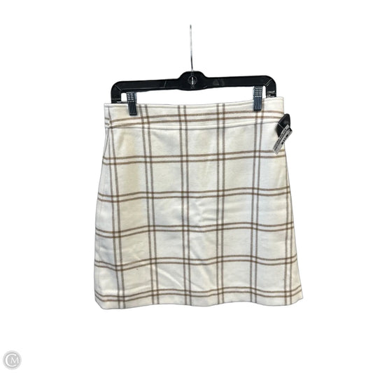 Skirt Midi By J. Crew In Plaid Pattern, Size: 6