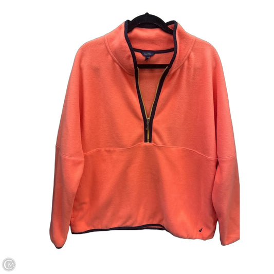 Jacket Fleece By Nautica In Pink, Size: Xl