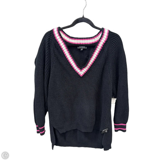 Sweater By Express In Black, Size: Sp