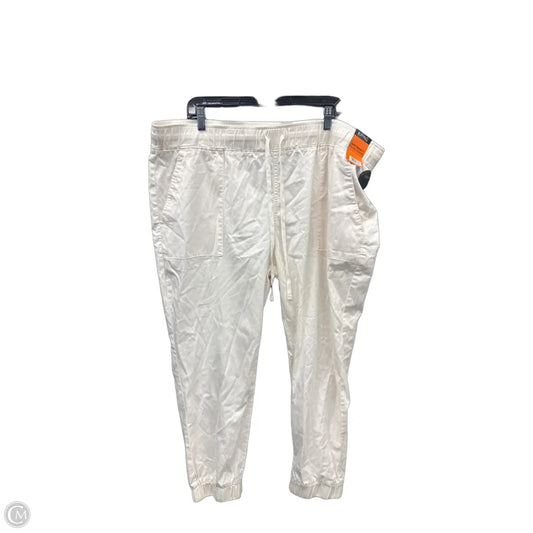Pants Joggers By Buffalo David Bitton In Cream, Size: 18