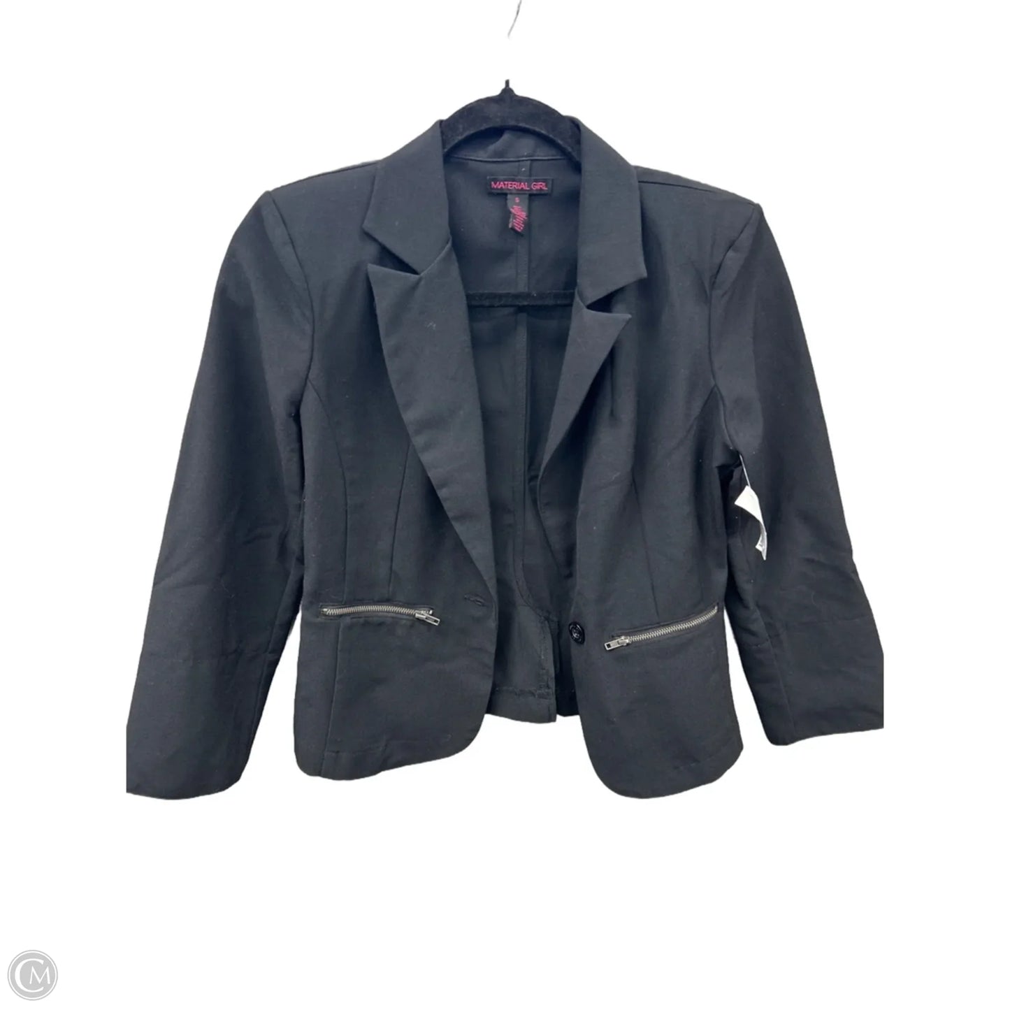 Blazer By Material Girl In Black, Size: S