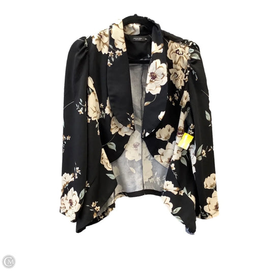 Blazer By Shein In Floral Print, Size: 2x