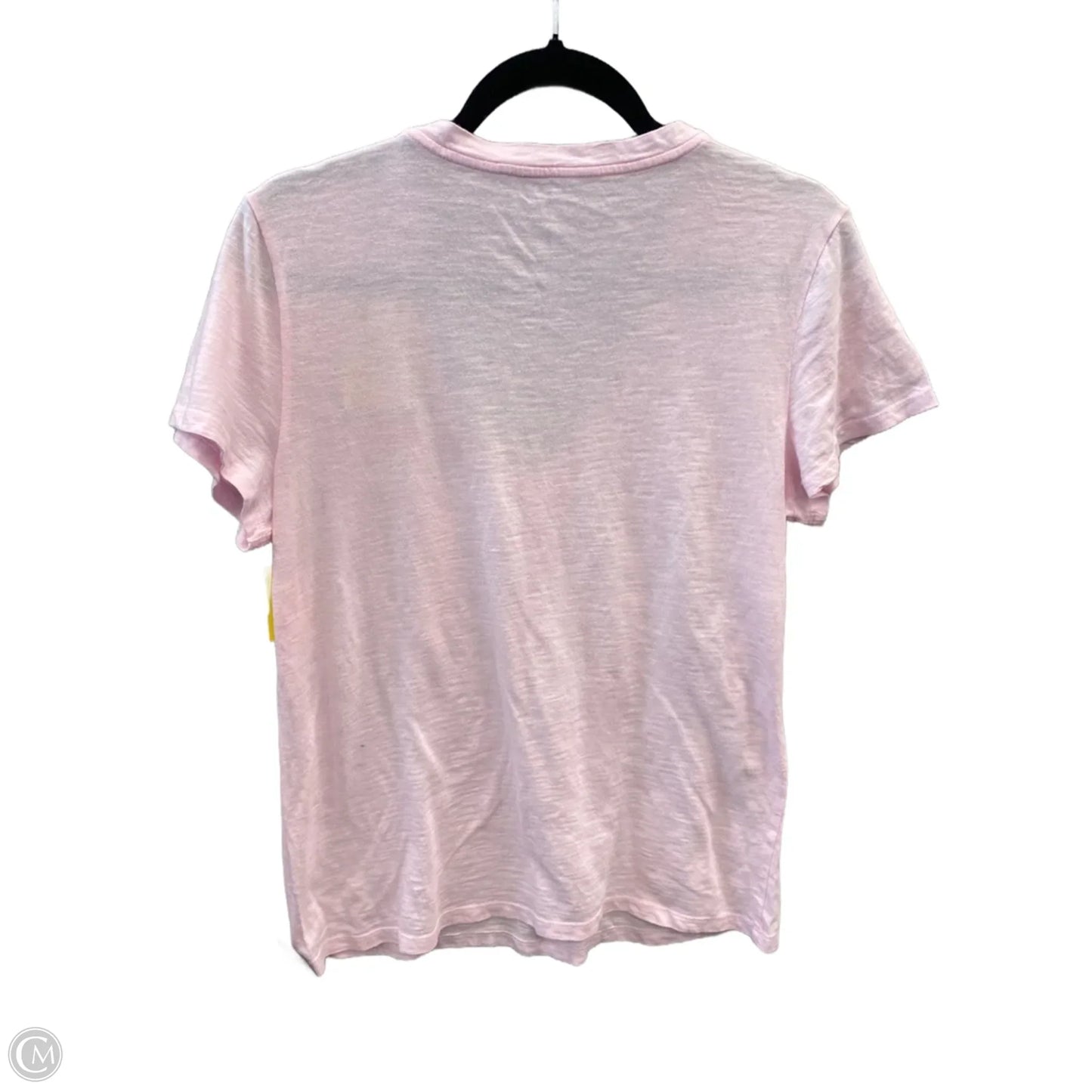 Top Short Sleeve Basic By Universal Thread In Pink, Size: L