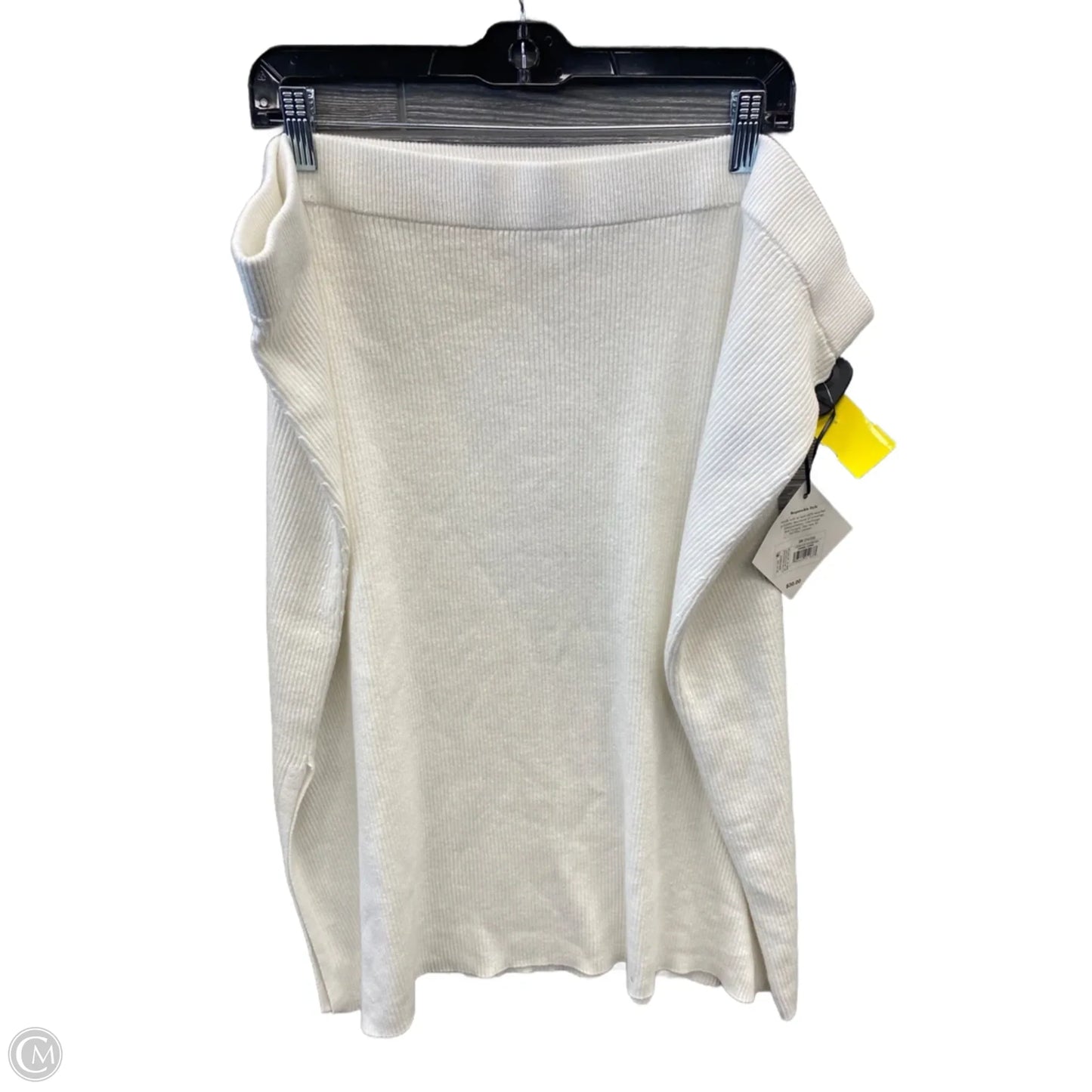 Skirt Midi By Ava & Viv In White, Size: 3x