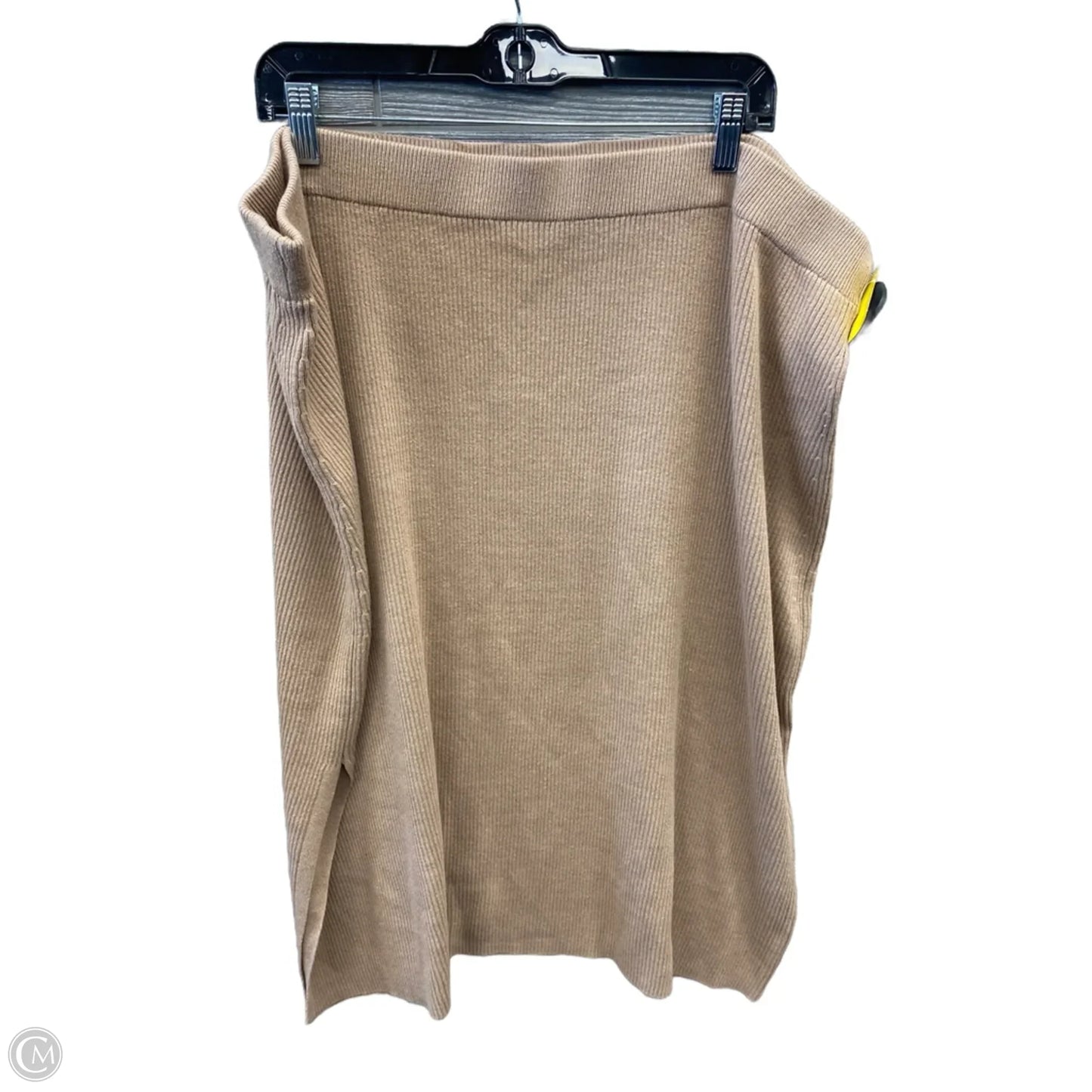 Skirt Midi By Ava & Viv In Brown, Size: 3x