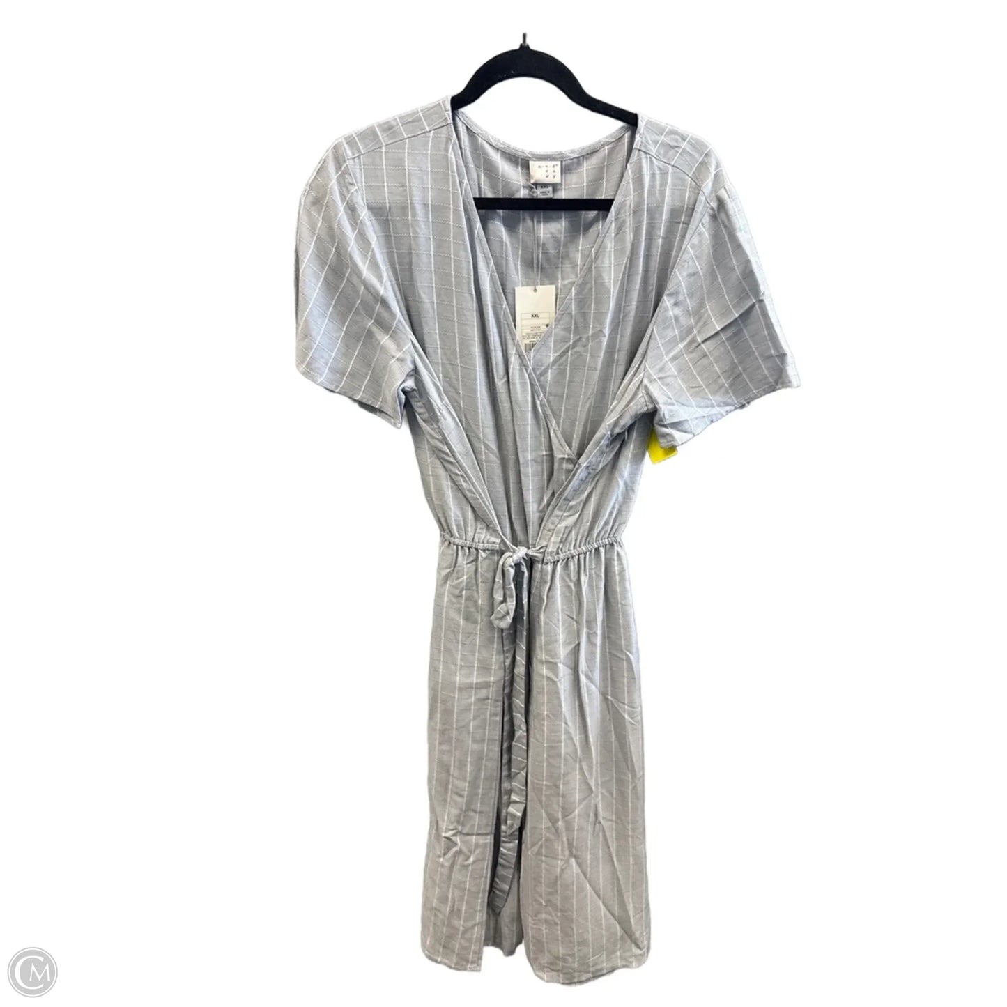 Romper By Clothes Mentor In Grey, Size: Xxl