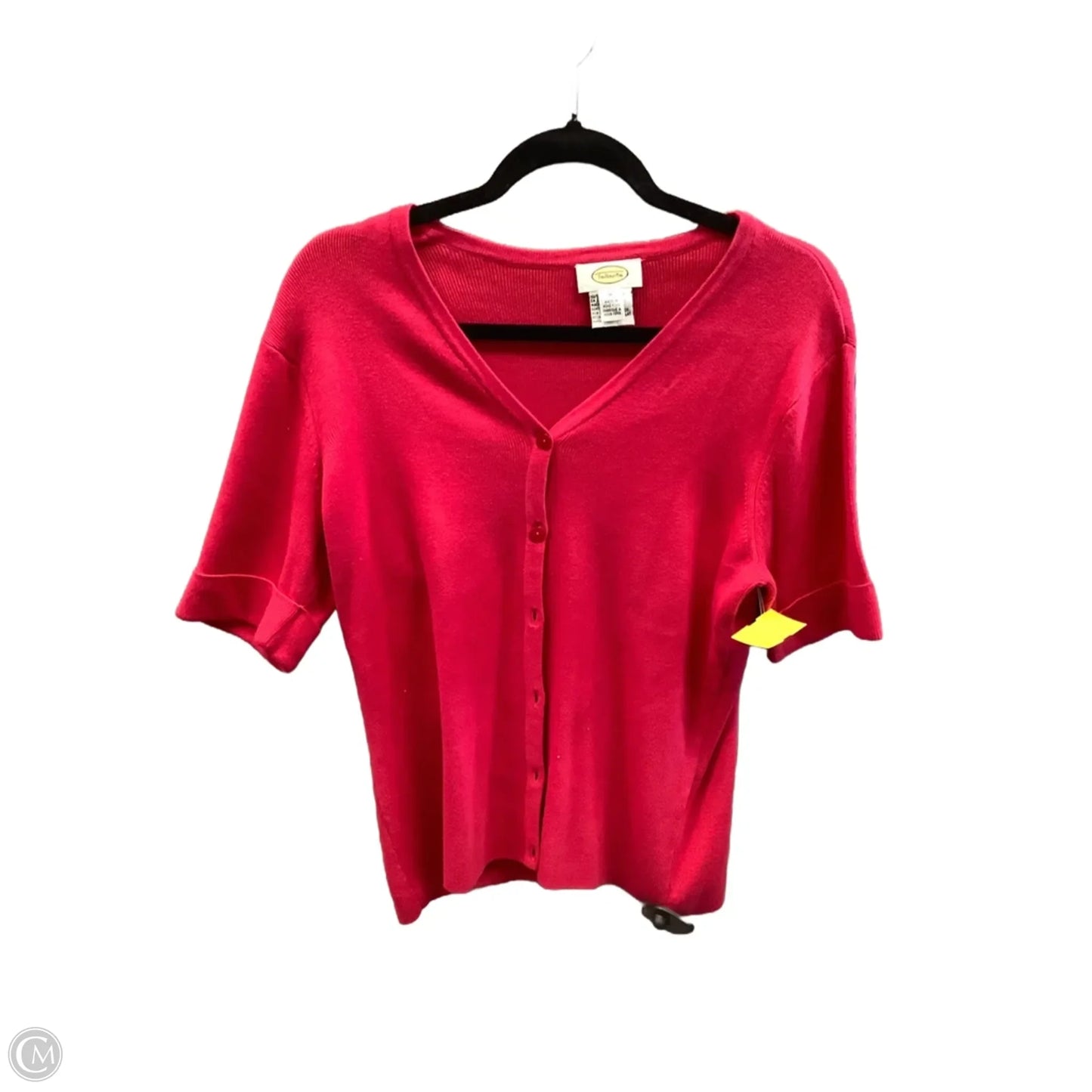 Top Short Sleeve By Talbots In Pink, Size: M