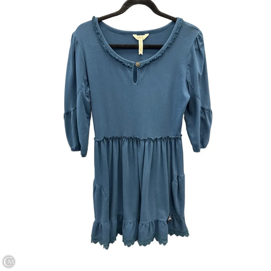 Dress Casual Midi By Matilda Jane In Blue, Size: M