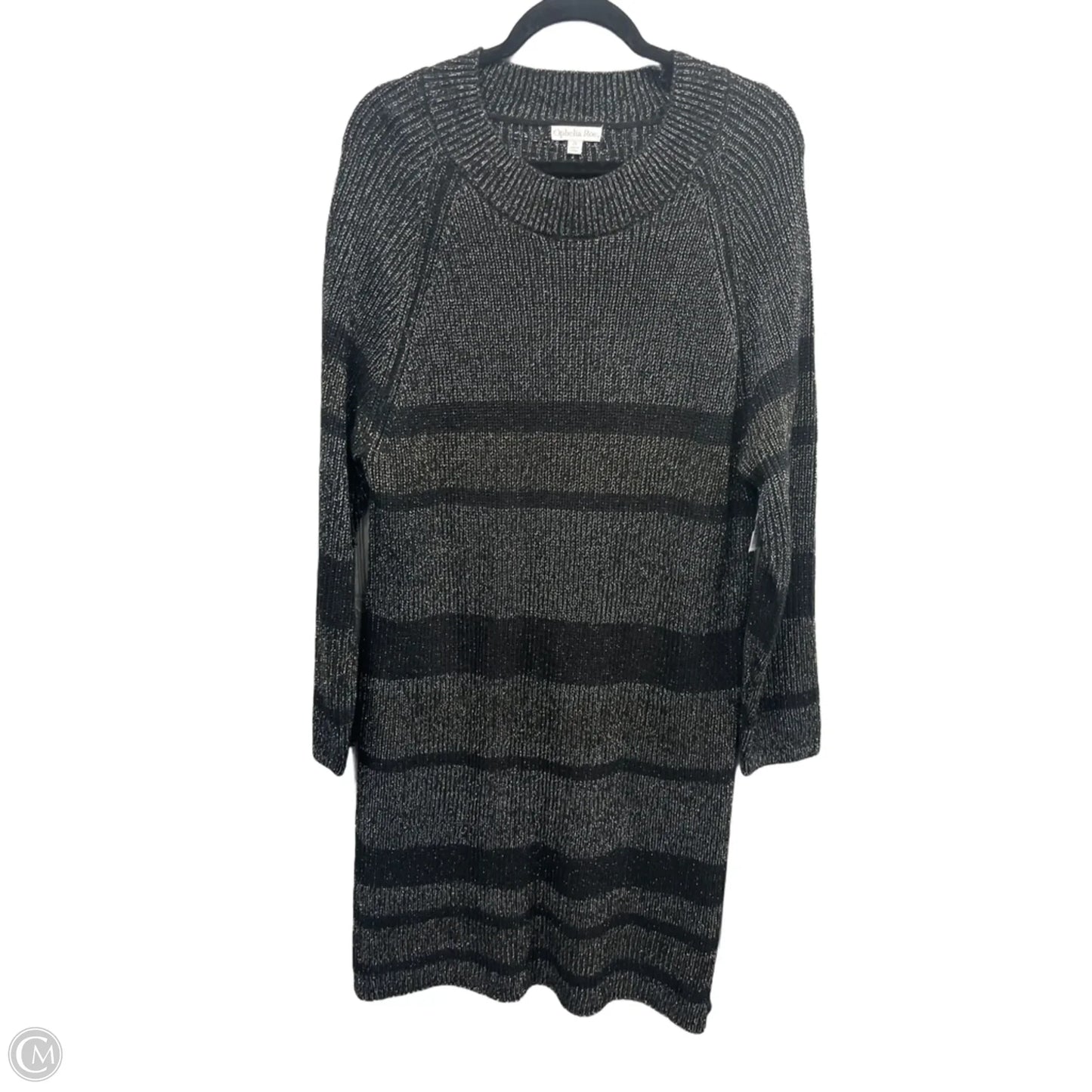 Dress Sweater By Ophelia Roe In Black, Size: 2x