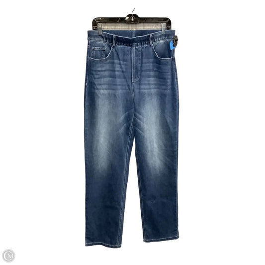 Jeans Jeggings By Halara In Blue Denim, Size: 12