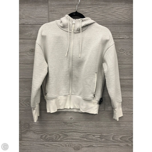 Athletic Jacket By Old Navy In White, Size: M