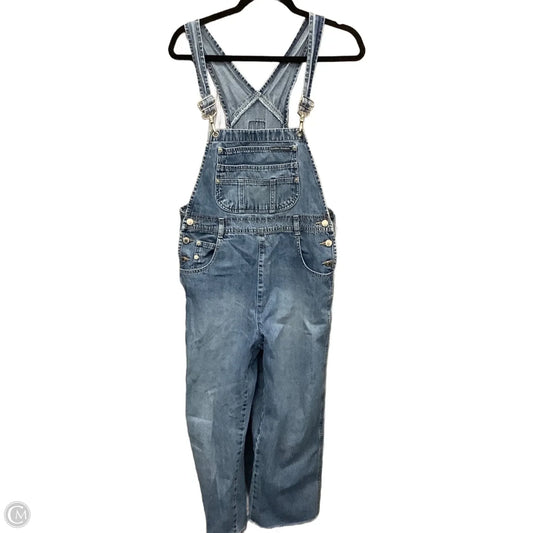 Overalls By London In Blue Denim, Size: M