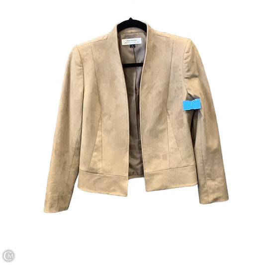 Blazer By Tahari By Arthur Levine In Brown, Size: S