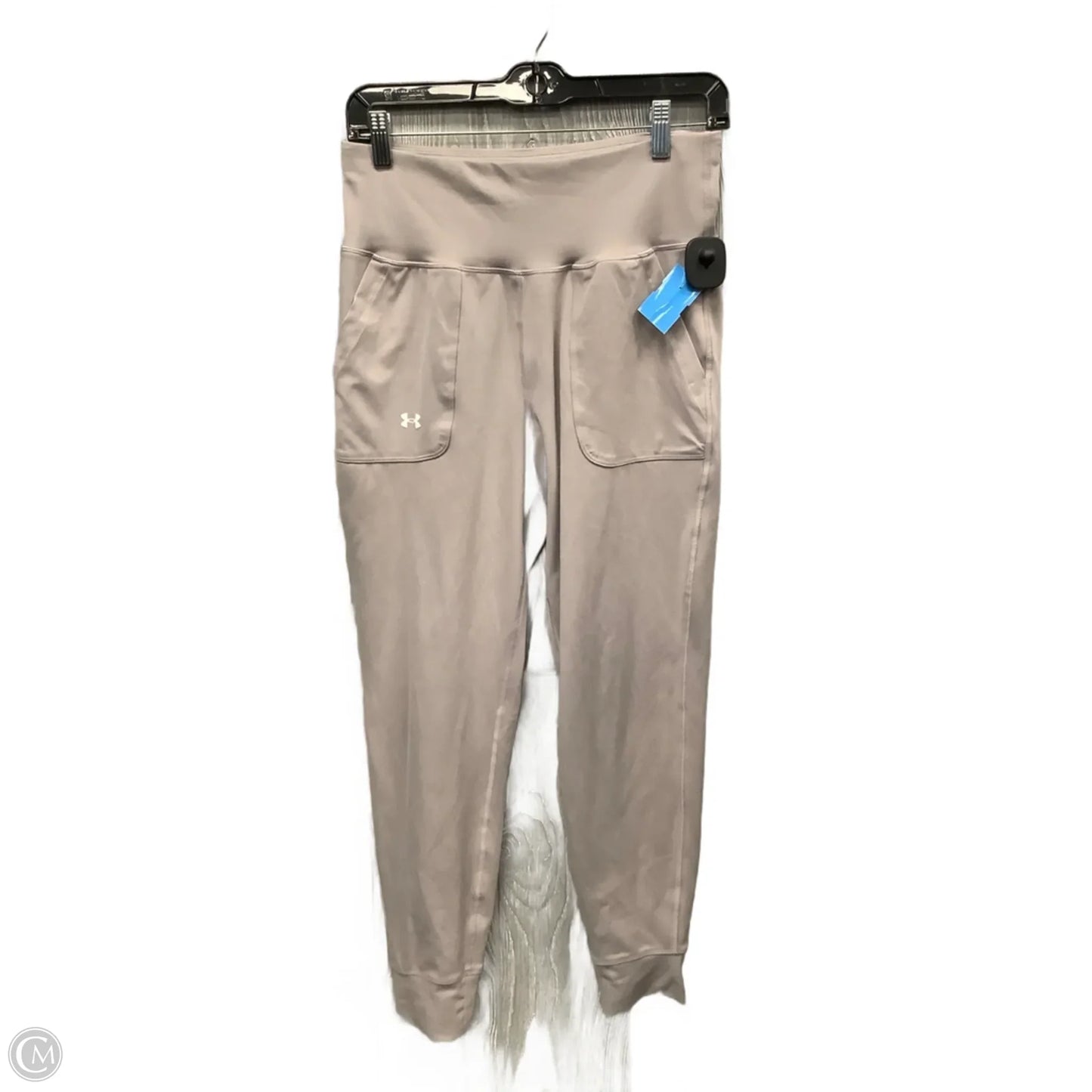 Athletic Leggings By Under Armour In Purple, Size: M