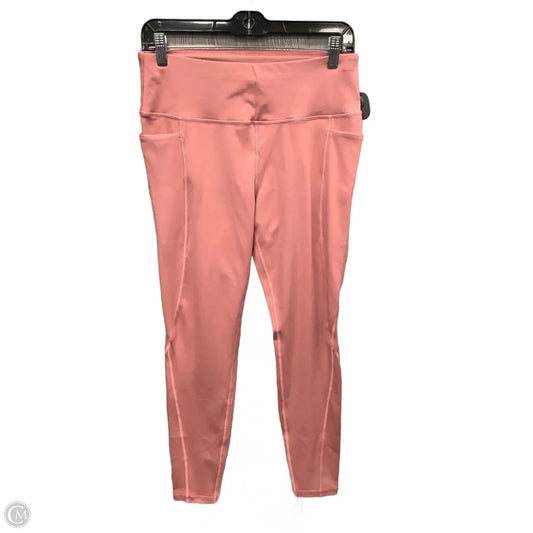 Athletic Leggings By Clothes Mentor In Pink, Size: L