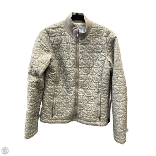 Jacket Puffer & Quilted By Burton In Grey, Size: M