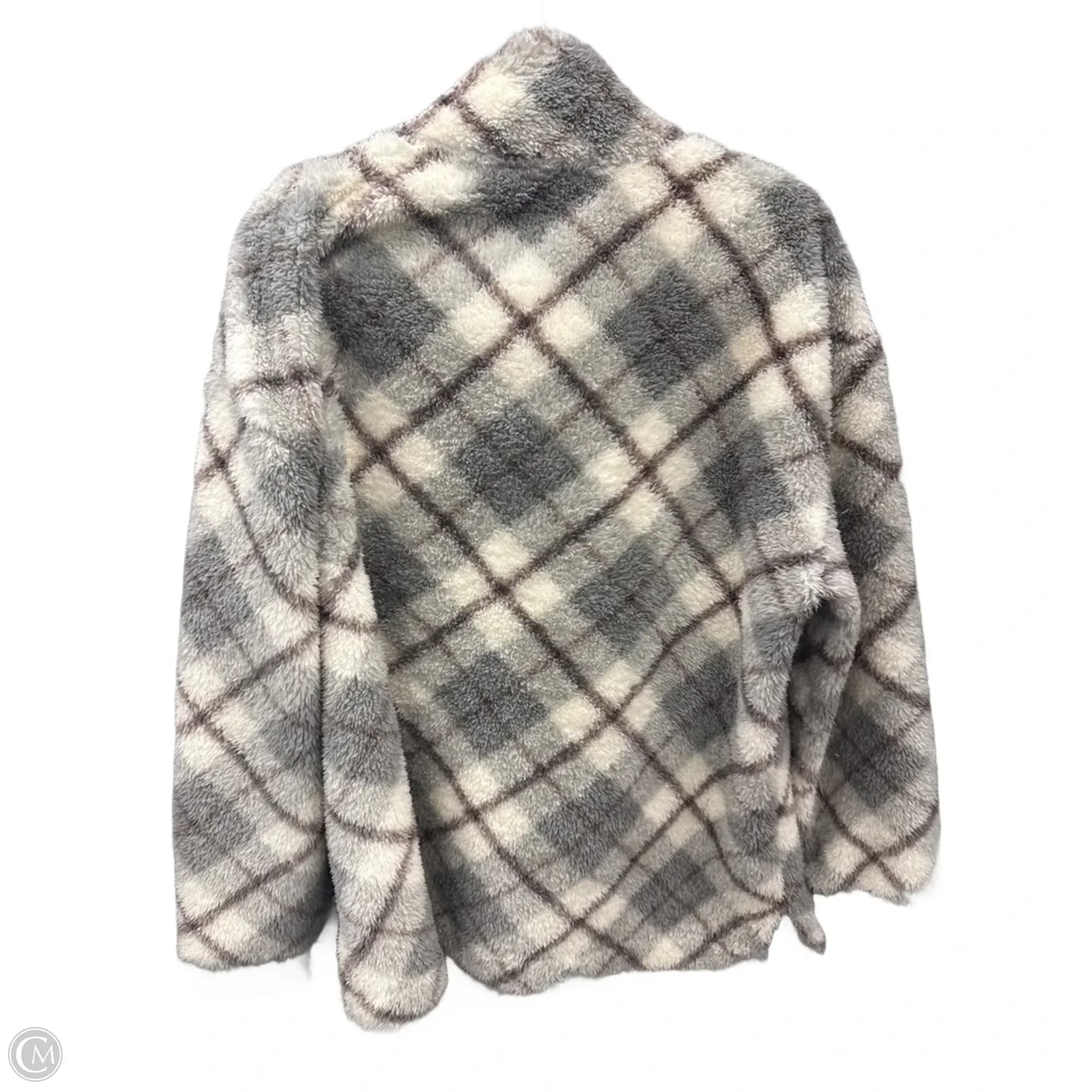 Sweatshirt Collar By Maurices In Grey, Size: Xxl