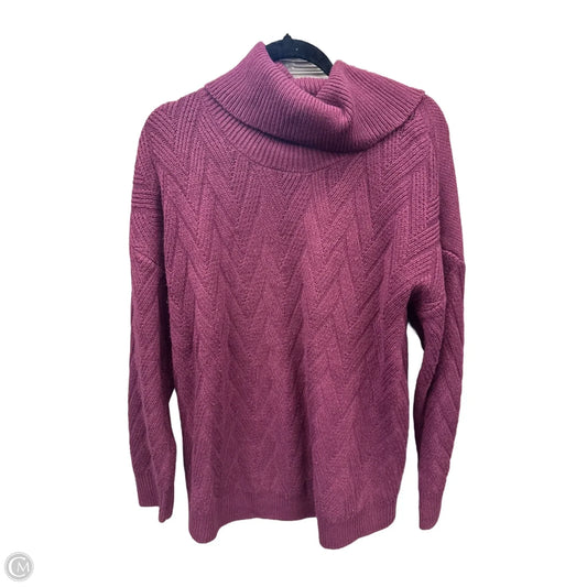 Sweater By Lane Bryant In Purple, Size: 2x
