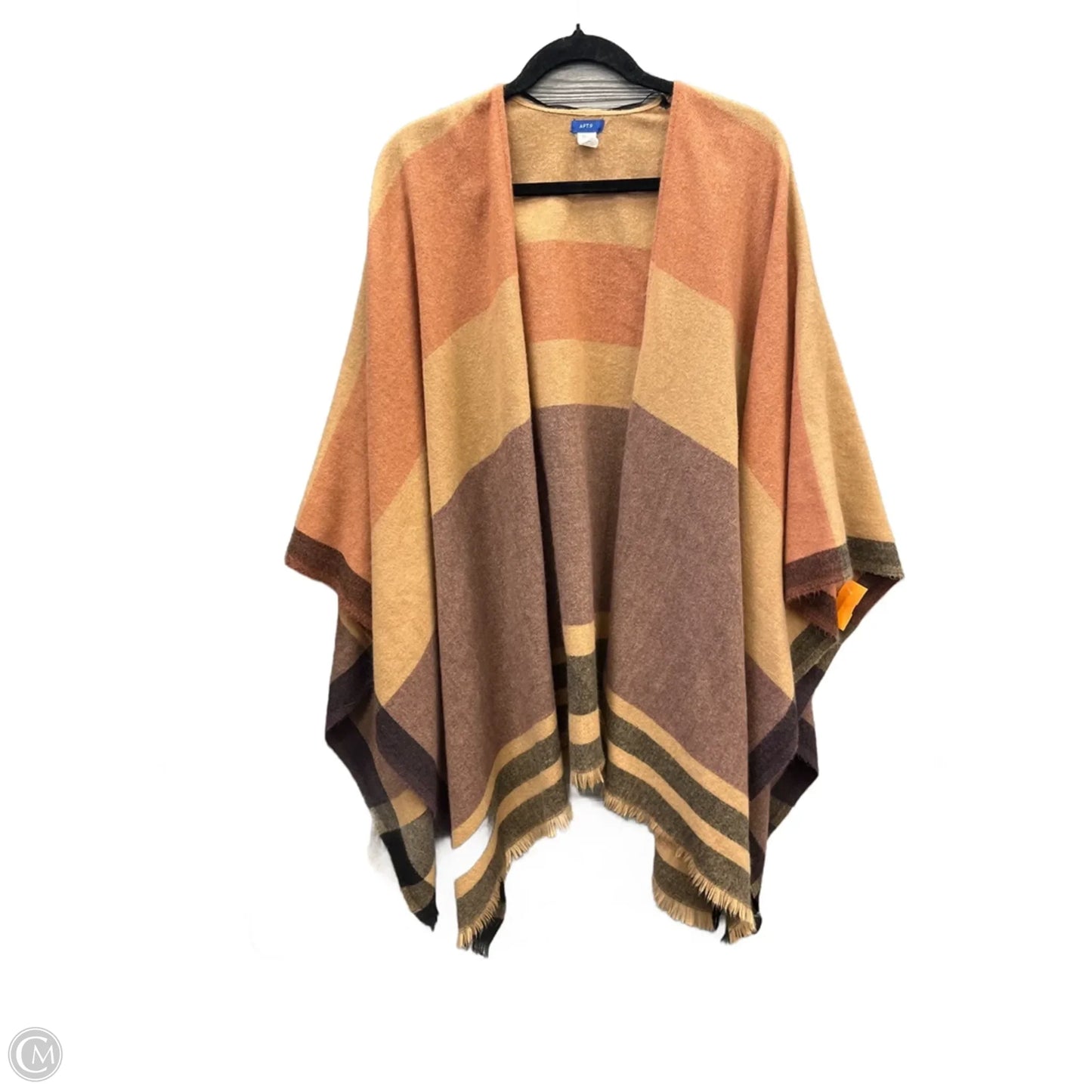 Shawl By Apt 9 In Brown, Size: Osfm