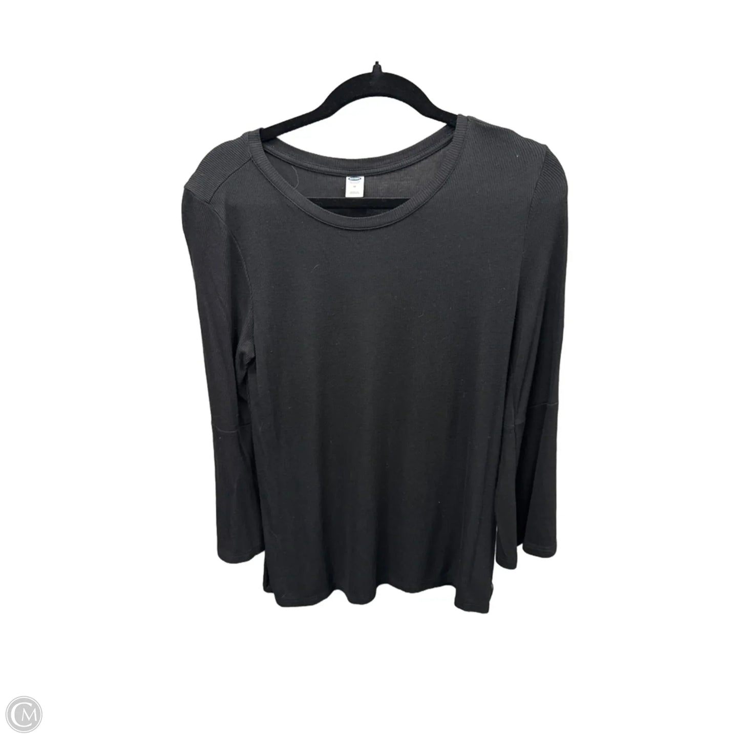 Top Long Sleeve By Old Navy In Black, Size: M