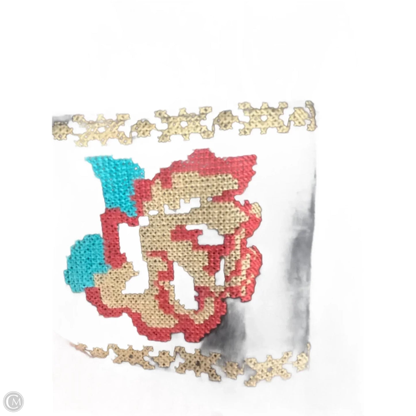 Blouse Long Sleeve By Grand And Greene In Black, Size: M