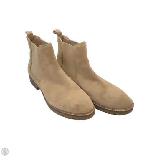 Boots Ankle Flats By Steve Madden In Tan, Size: 11