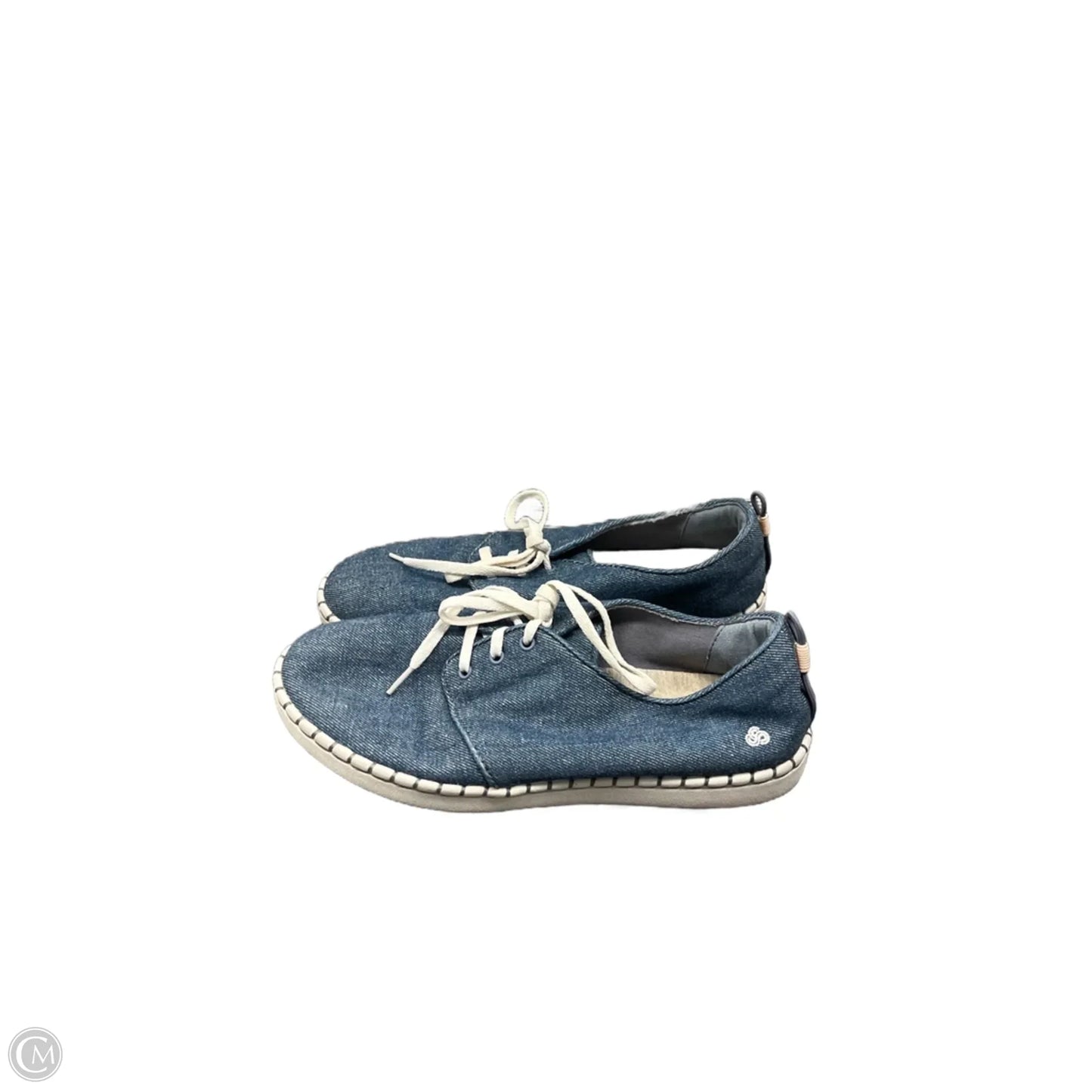 Shoes Sneakers By Clarks In Blue, Size: 8