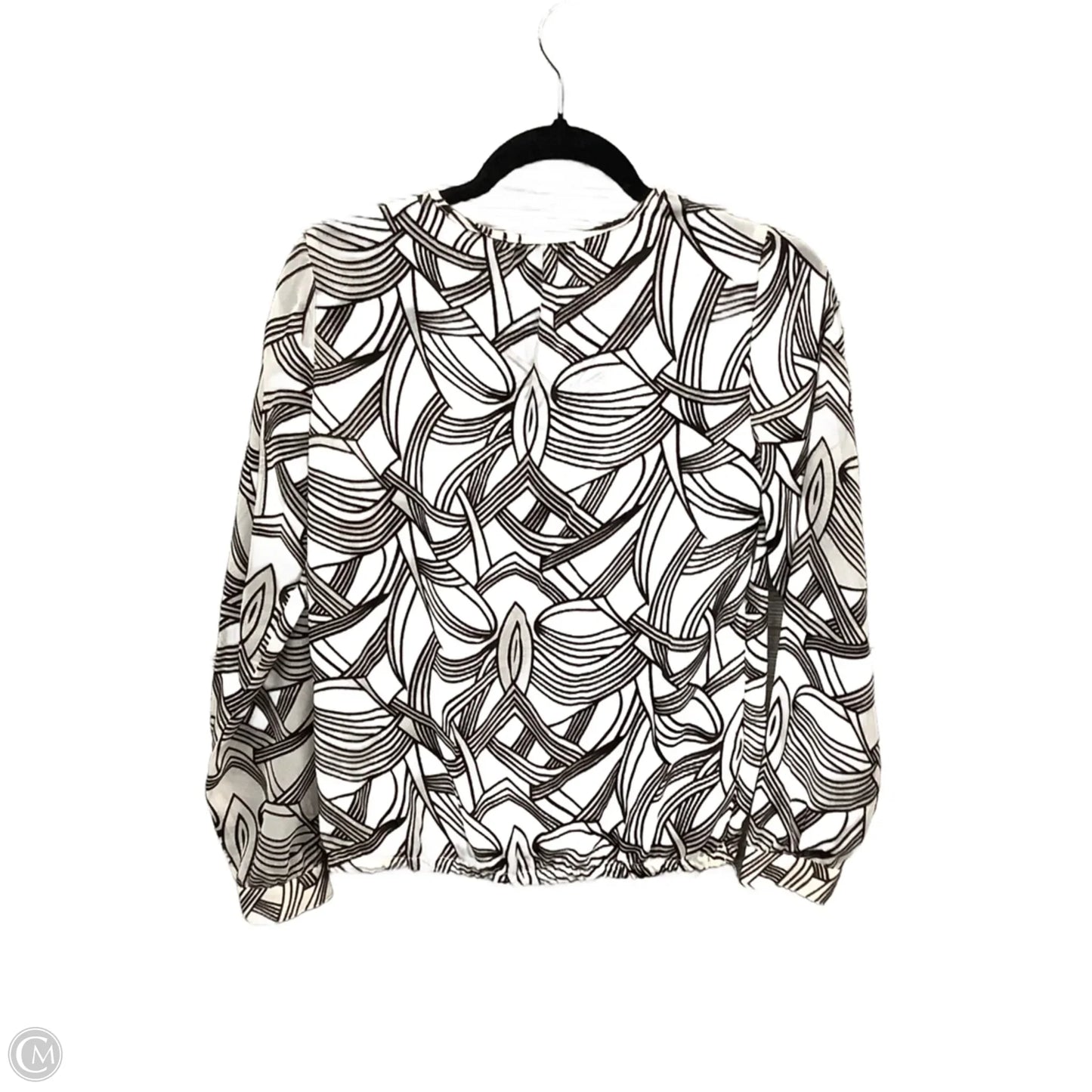 Top Long Sleeve By Limited In White, Size: Xs
