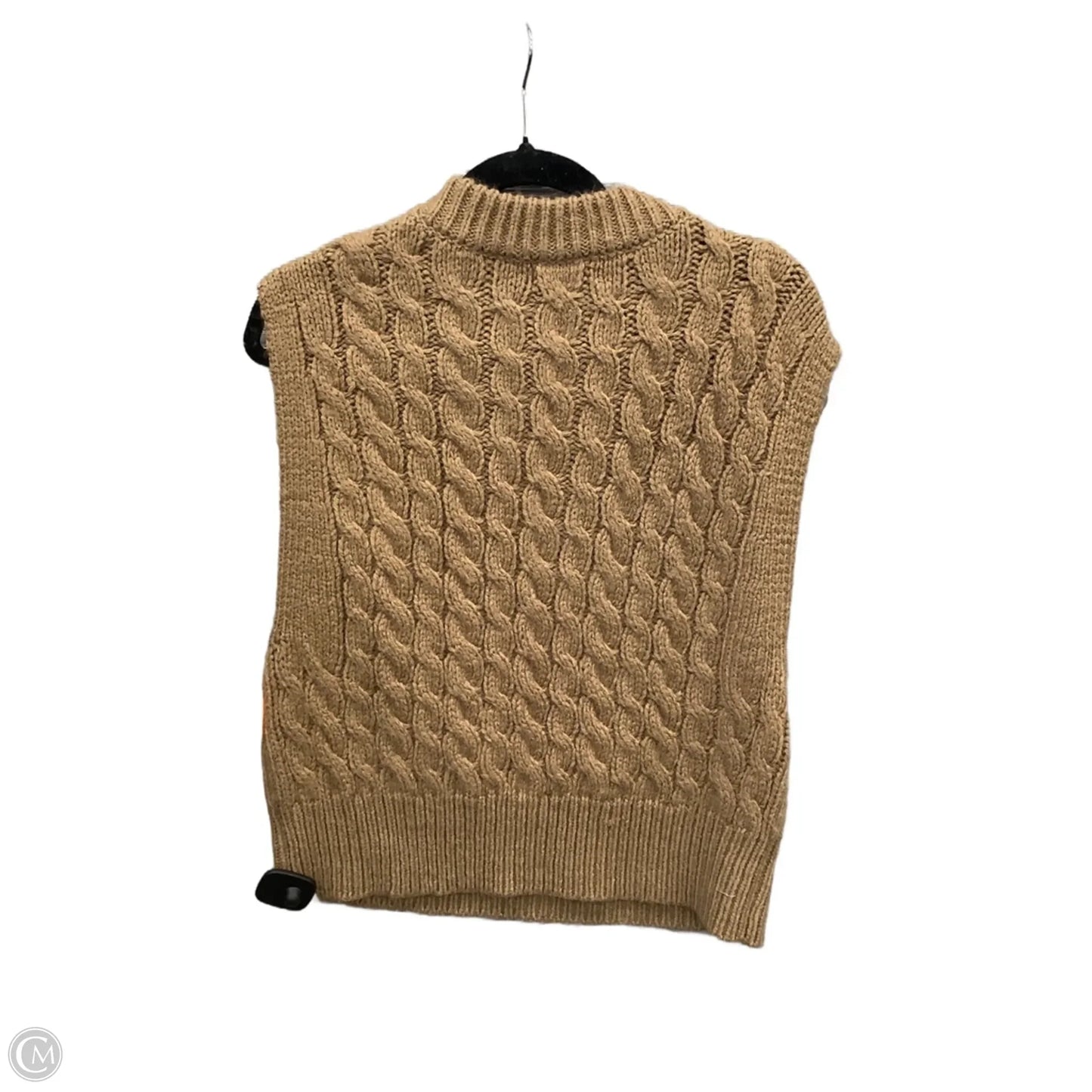 Vest Sweater By Ophelia Roe In Brown, Size: Xl