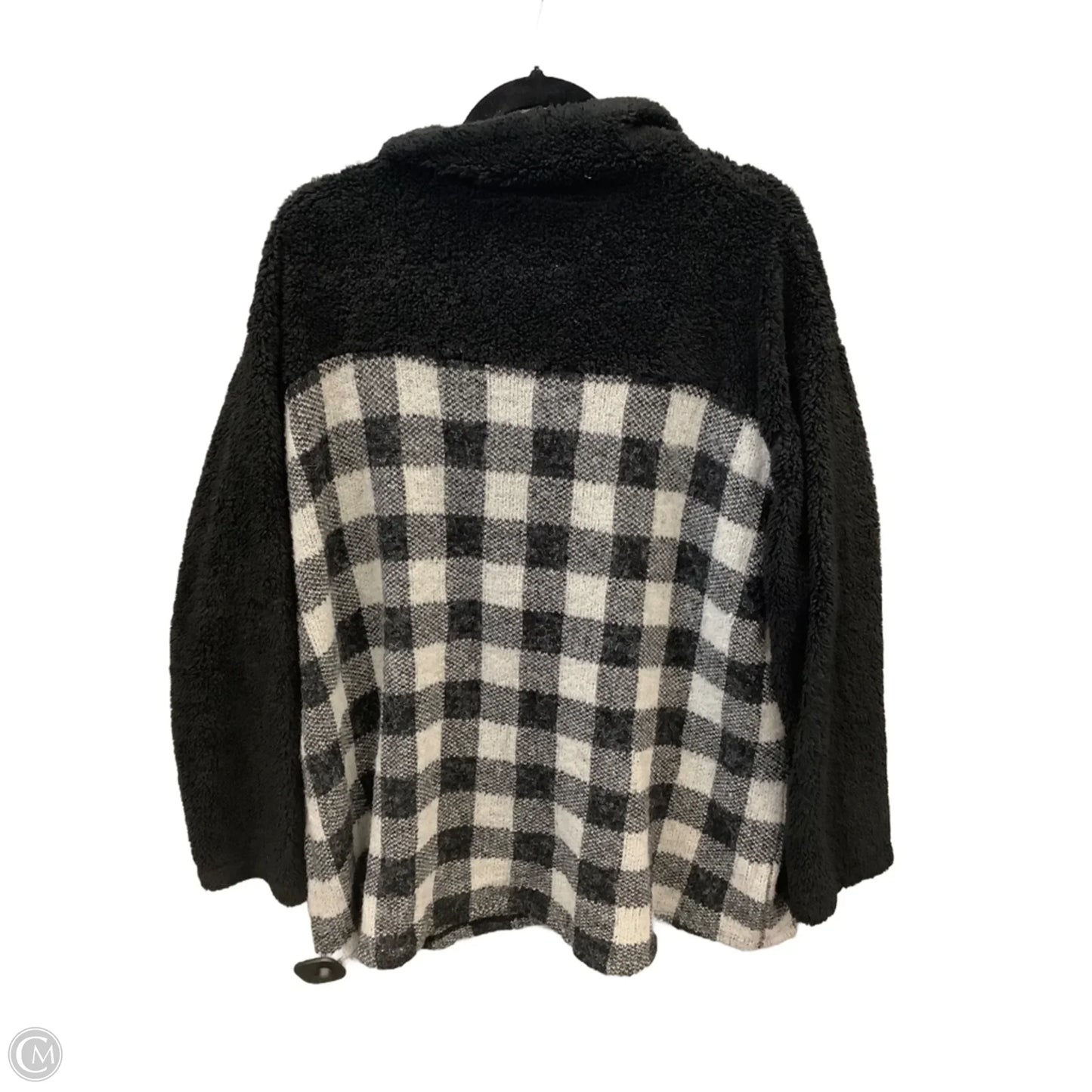 Jacket Shirt By Joseph A. In Black, Size: L